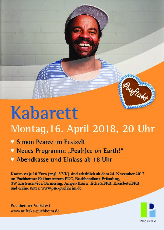 Simon Pearce im Festzelt