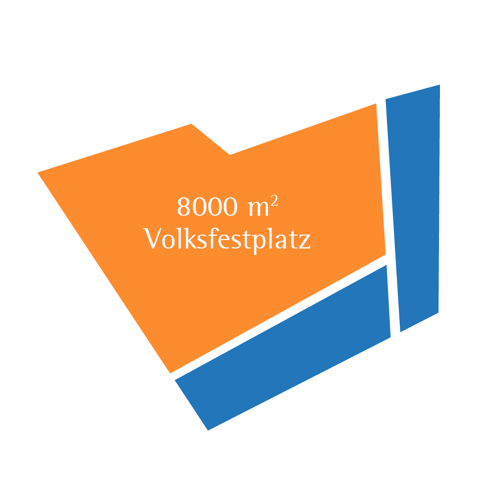 Infoblatt: 8000m2 Volksfestplatz