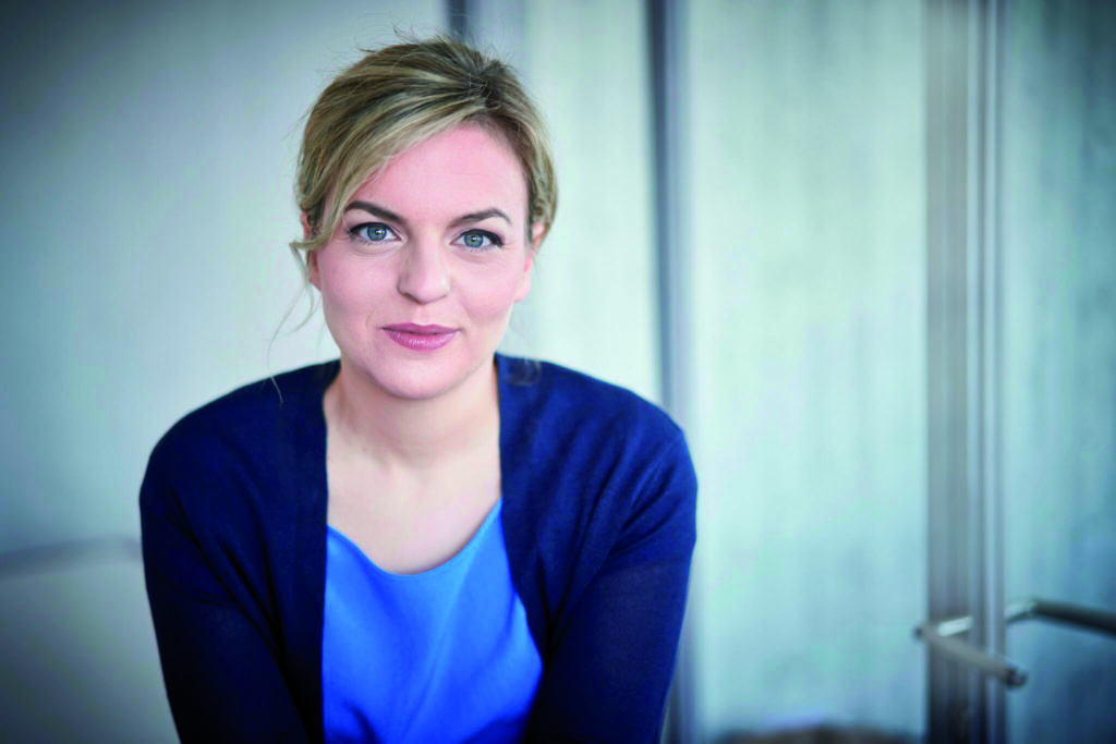 Katharina Schulze spricht im Puchheimer Festzelt