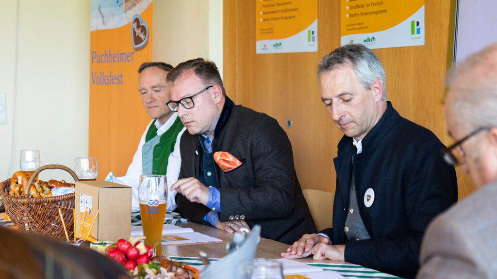 Pressekonferenz zum Puchheimer Volksfest AUFTAKT 2022